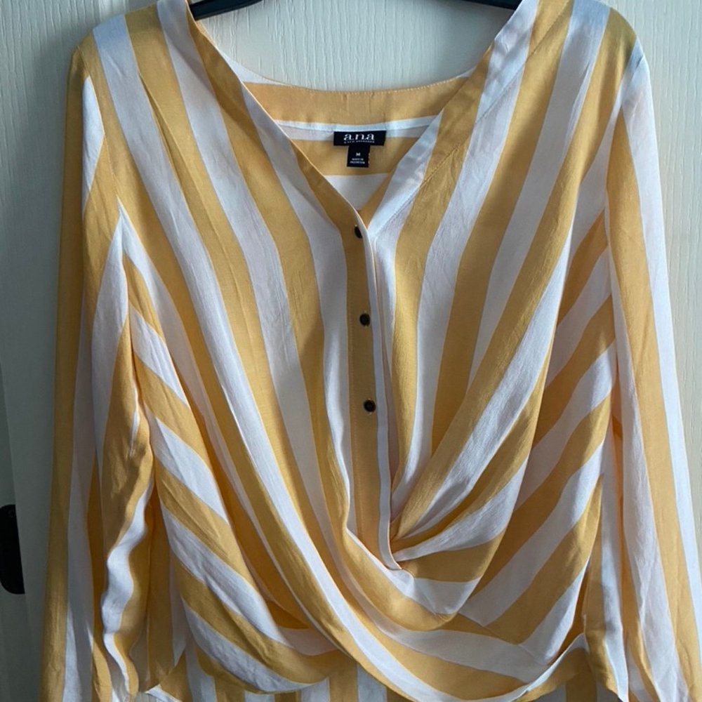 a.n.a (A New Approach) Striped Dress Shirt